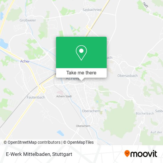Карта E-Werk Mittelbaden