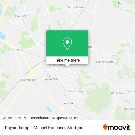 Карта Physiotherapie Manuel Kirschner
