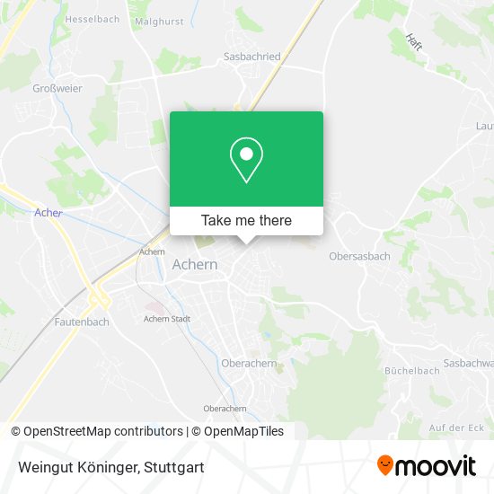 Карта Weingut Köninger
