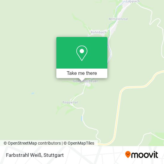 Farbstrahl Weiß map
