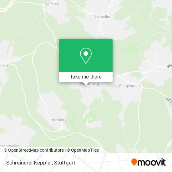 Schreinerei Keppler map