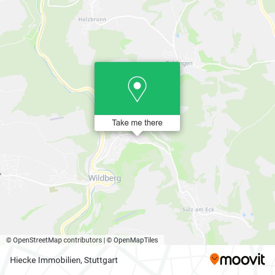 Hiecke Immobilien map