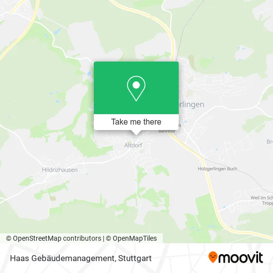 Карта Haas Gebäudemanagement