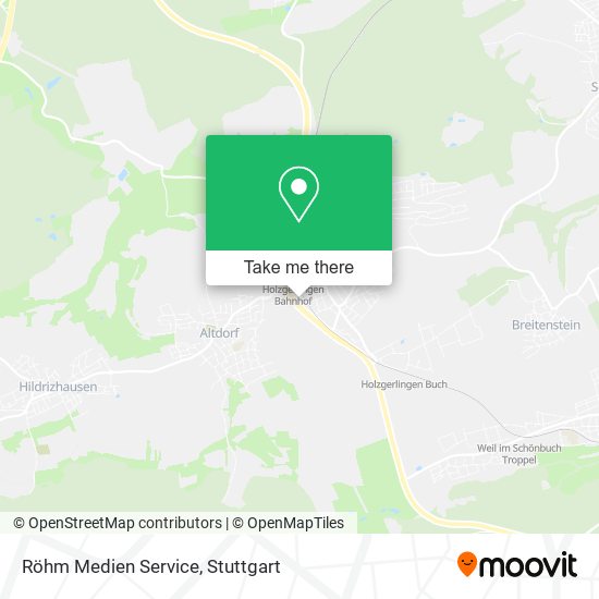Röhm Medien Service map