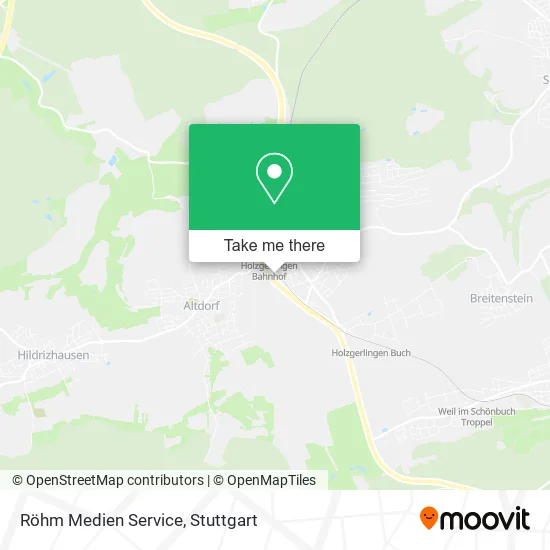 Карта Röhm Medien Service