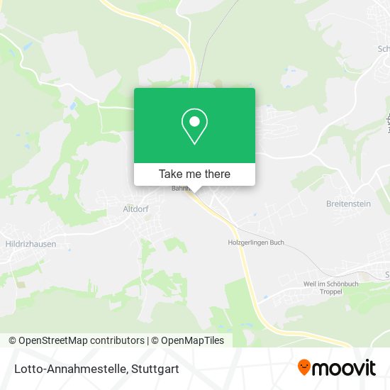 Lotto-Annahmestelle map