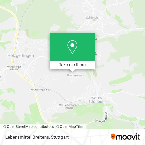 Карта Lebensmittel Breitens