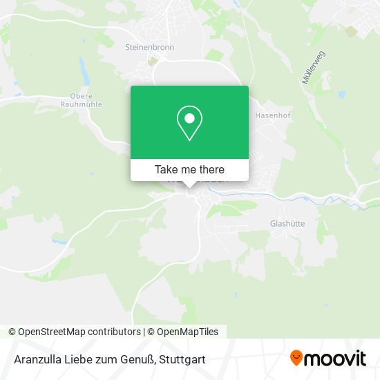 Aranzulla Liebe zum Genuß map