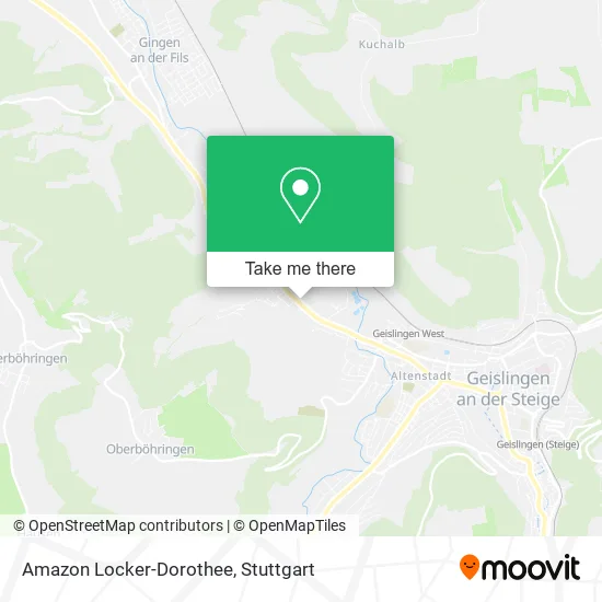 Карта Amazon Locker-Dorothee