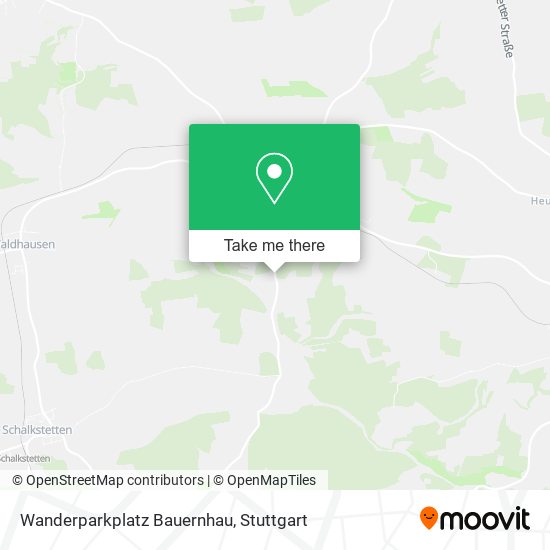 Карта Wanderparkplatz Bauernhau