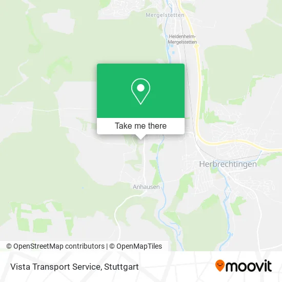 Карта Vista Transport Service