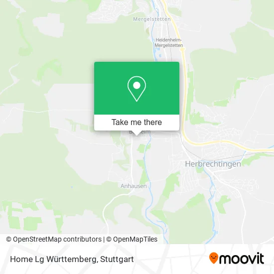 Карта Home Lg Württemberg