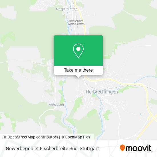 Gewerbegebiet Fischerbreite Süd map