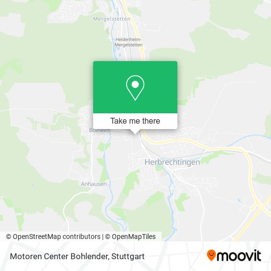 Motoren Center Bohlender map
