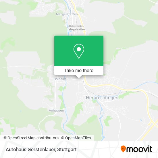 Карта Autohaus Gerstenlauer