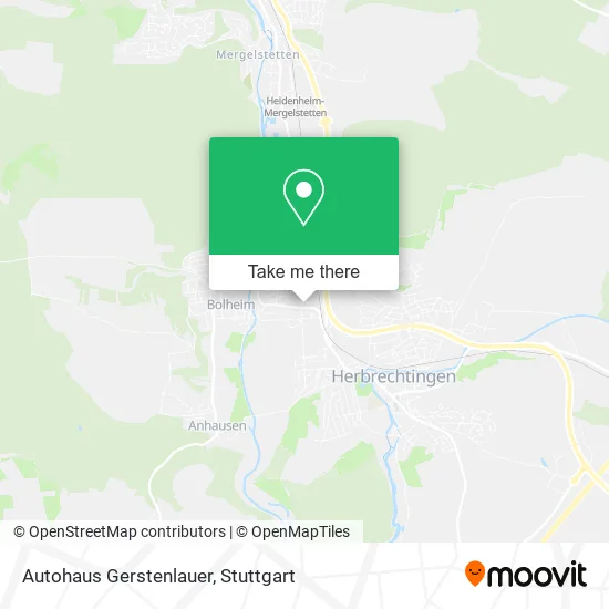 Карта Autohaus Gerstenlauer