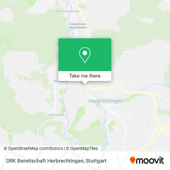 DRK Bereitschaft Herbrechtingen map