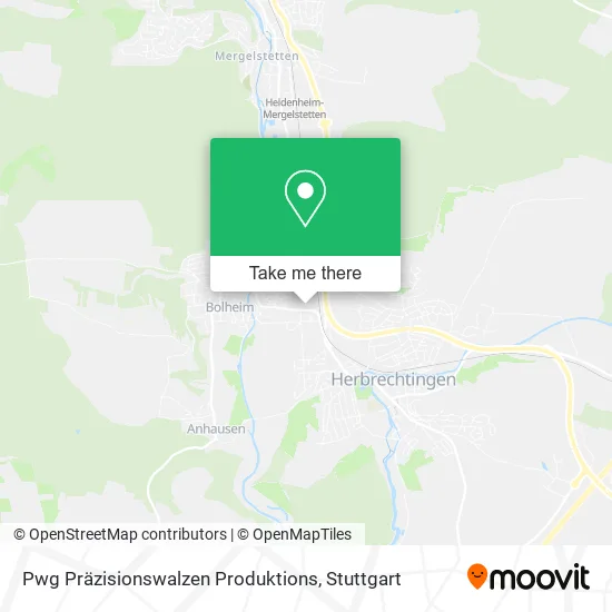 Карта Pwg Präzisionswalzen Produktions