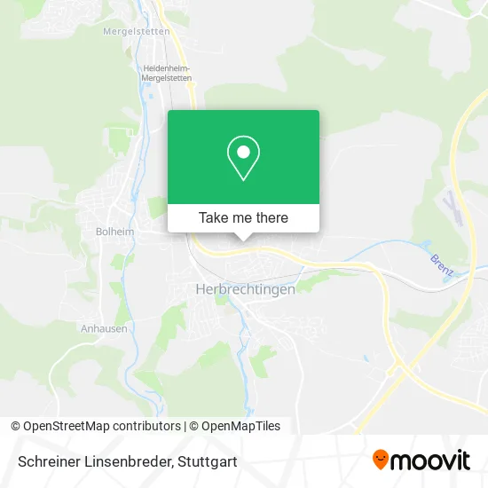 Карта Schreiner Linsenbreder