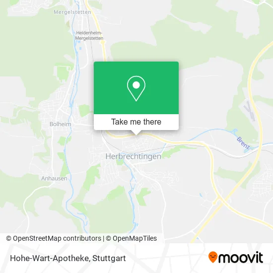 Карта Hohe-Wart-Apotheke