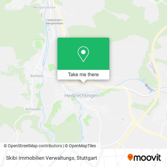 Skibi Immobilien Verwaltungs map