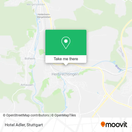 Карта Hotel Adler