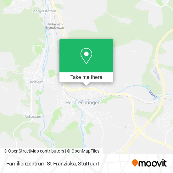 Карта Familienzentrum St Franziska