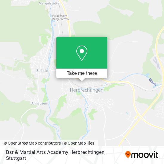 Bsr & Martial Arts Academy Herbrechtingen map