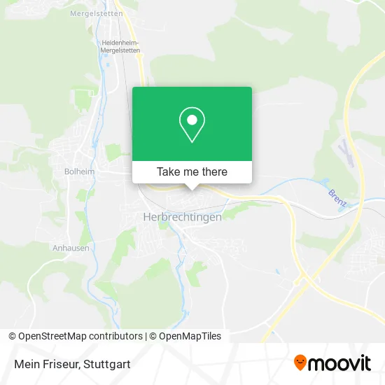 Карта Mein Friseur