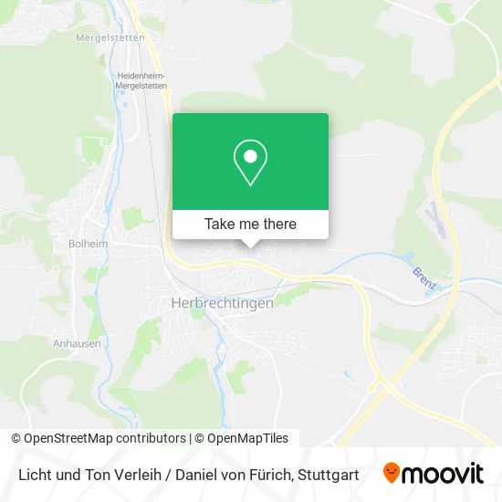 Карта Licht und Ton Verleih / Daniel von Fürich