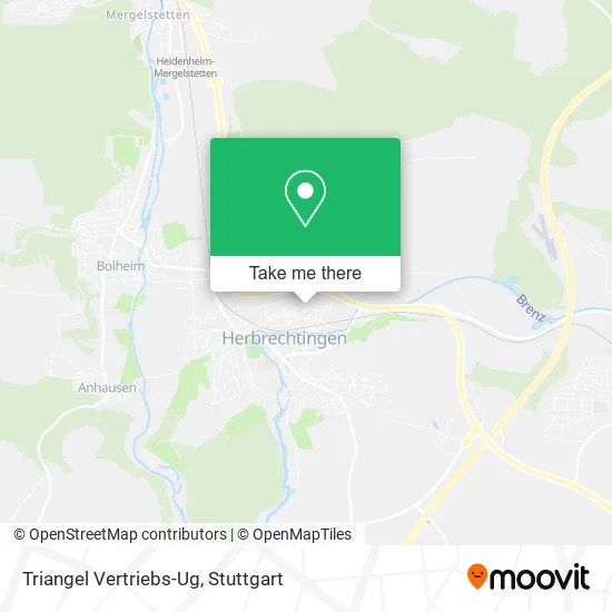 Карта Triangel Vertriebs-Ug