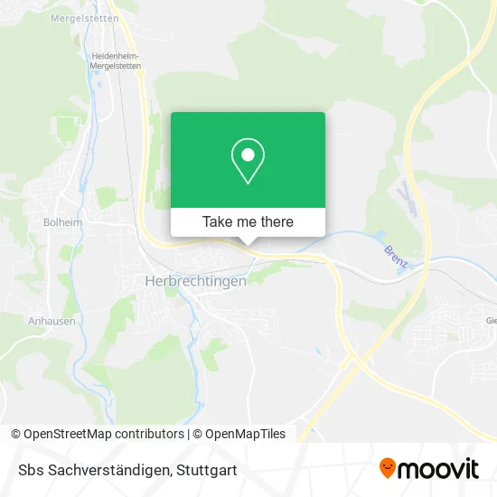 Карта Sbs Sachverständigen