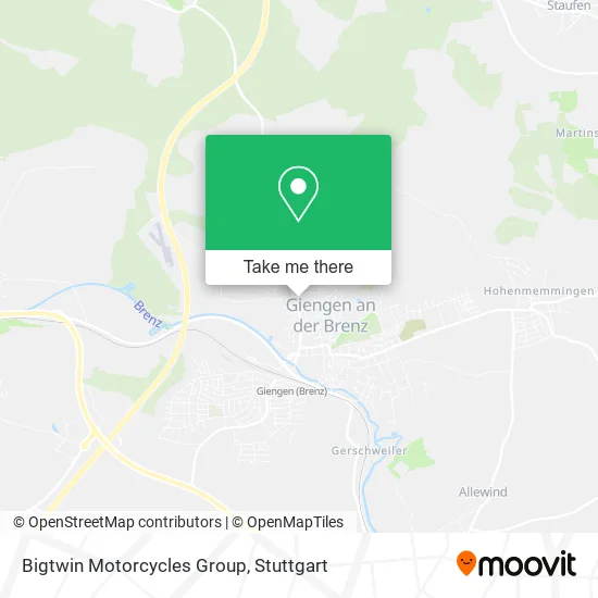 Карта Bigtwin Motorcycles Group