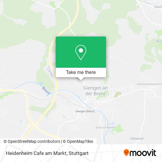 Heidenheim Cafe am Markt map