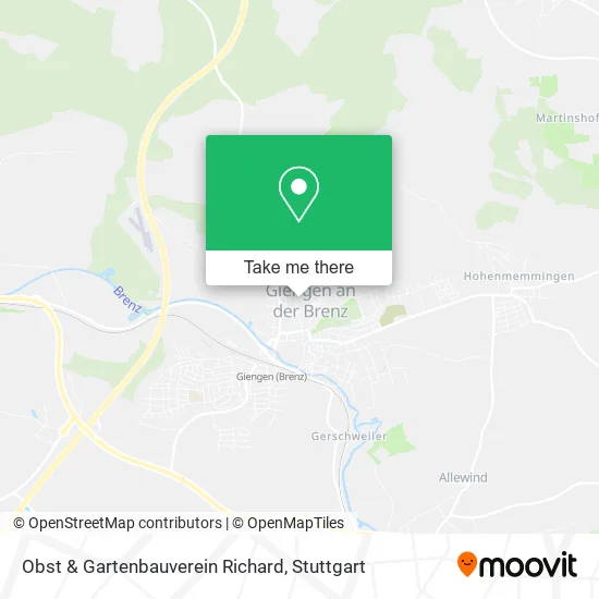 Карта Obst & Gartenbauverein Richard