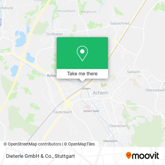 Dieterle GmbH & Co. map