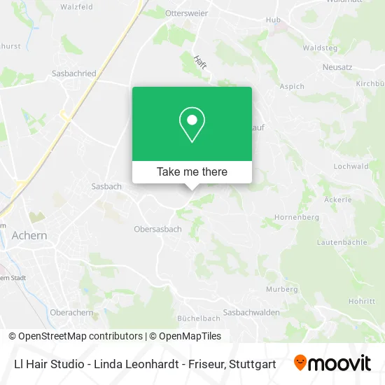 Карта Ll Hair Studio - Linda Leonhardt - Friseur