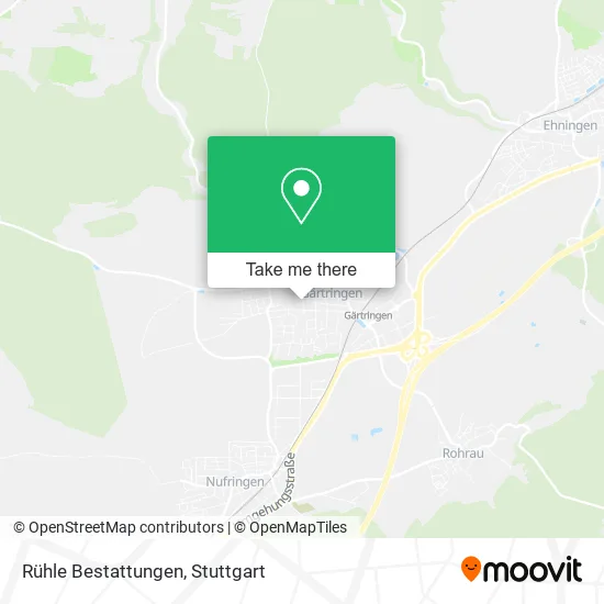 Карта Rühle Bestattungen