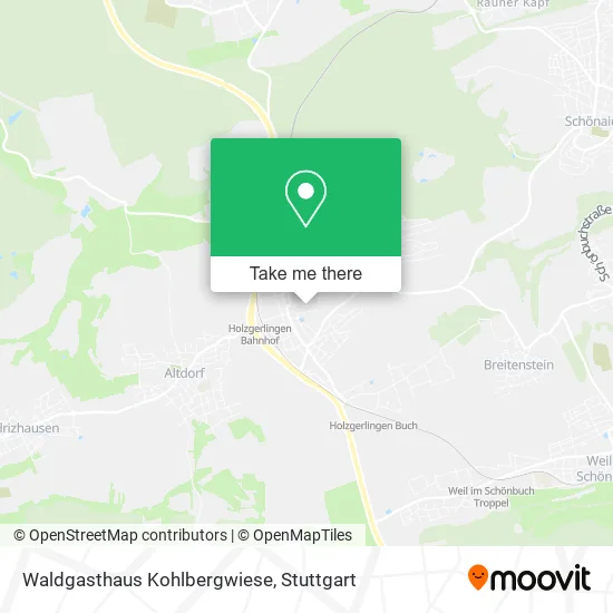 Карта Waldgasthaus Kohlbergwiese