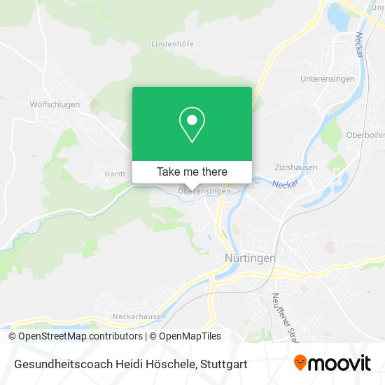 Gesundheitscoach Heidi Höschele map