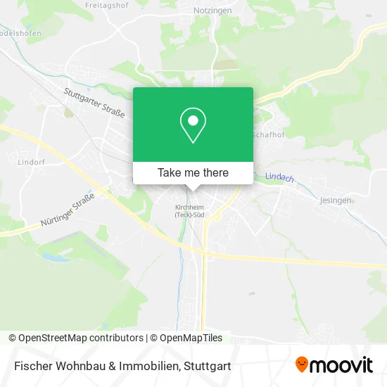 Карта Fischer Wohnbau & Immobilien