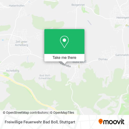 Freiwillige Feuerwehr Bad Boll map
