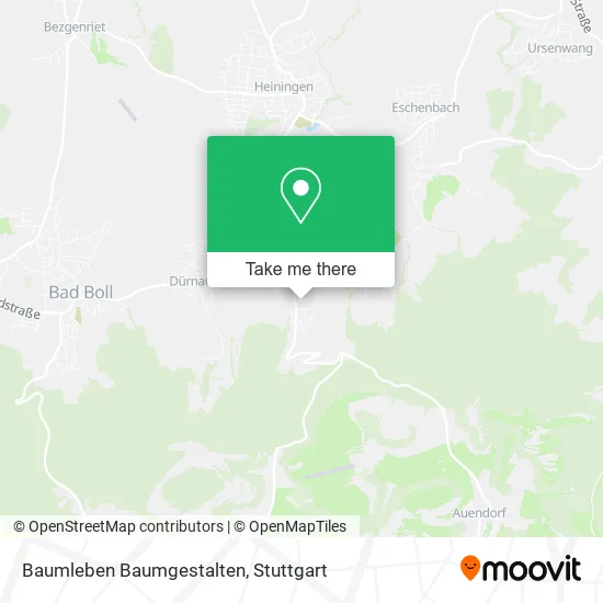 Карта Baumleben Baumgestalten