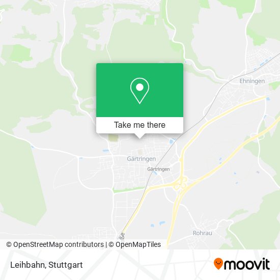 Leihbahn map