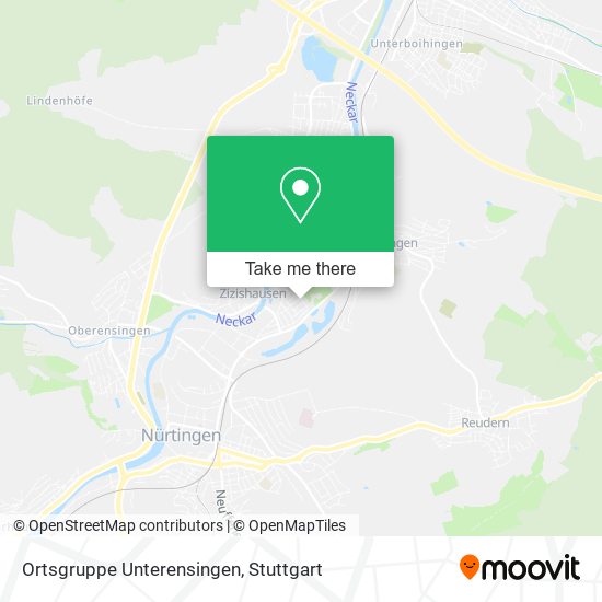 Ortsgruppe Unterensingen map