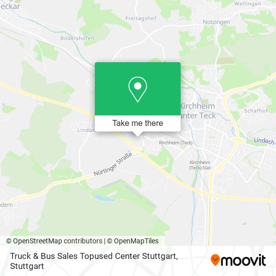 Truck & Bus Sales Topused Center Stuttgart map