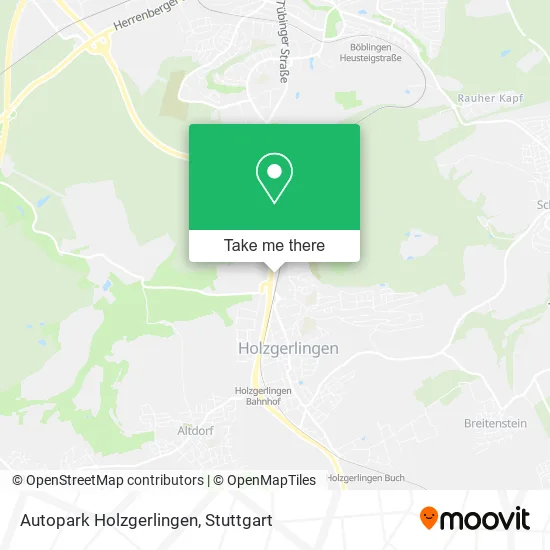 Карта Autopark Holzgerlingen