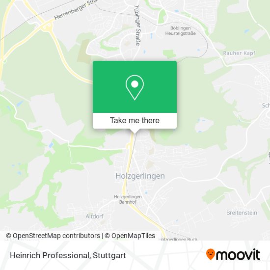 Heinrich Professional map