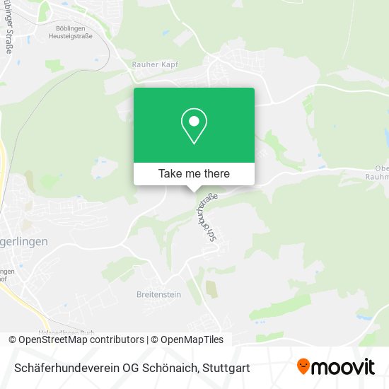 Schäferhundeverein OG Schönaich map