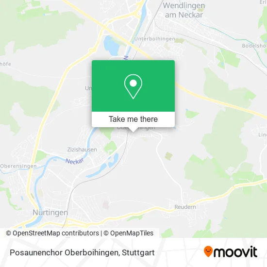 Карта Posaunenchor Oberboihingen